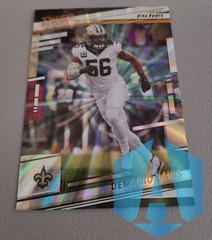 2022 Prestige Xtra Points Sunburst Parallel #213 Demario Davis New Orleans Saints